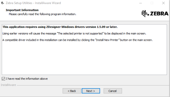How to Download & Configure the Network Connectivity for the Zebra